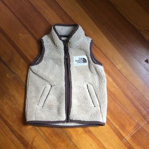 North face winter vest